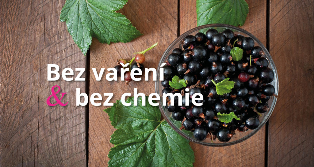 Recept na nevařenou marmeládu z černého rybízu
